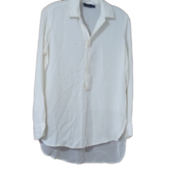 Polo Ralph Lauren Blue Label 100%Silk Blouse XS - Picture 1 of 7